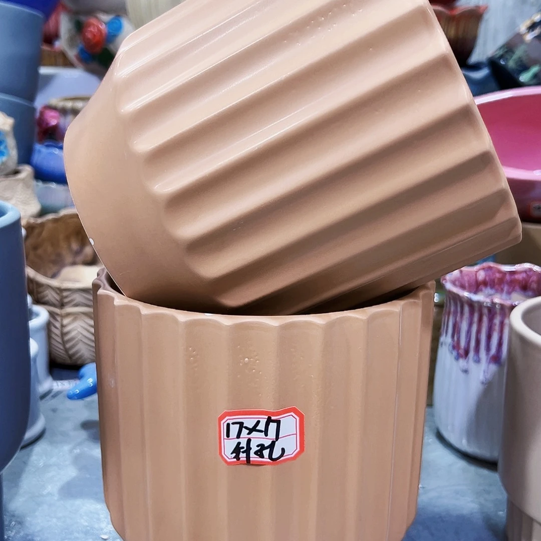 外贸尾货陶瓷花盆凑单10米包邮