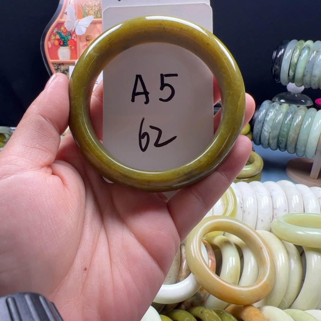 蛇纹石玉合金手镯