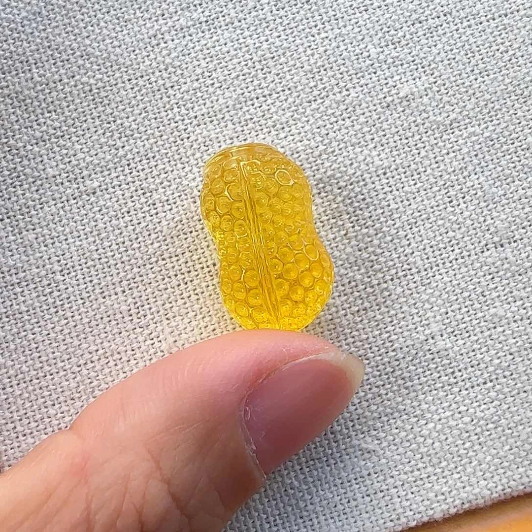 琥珀18K金镶嵌珠宝奇石