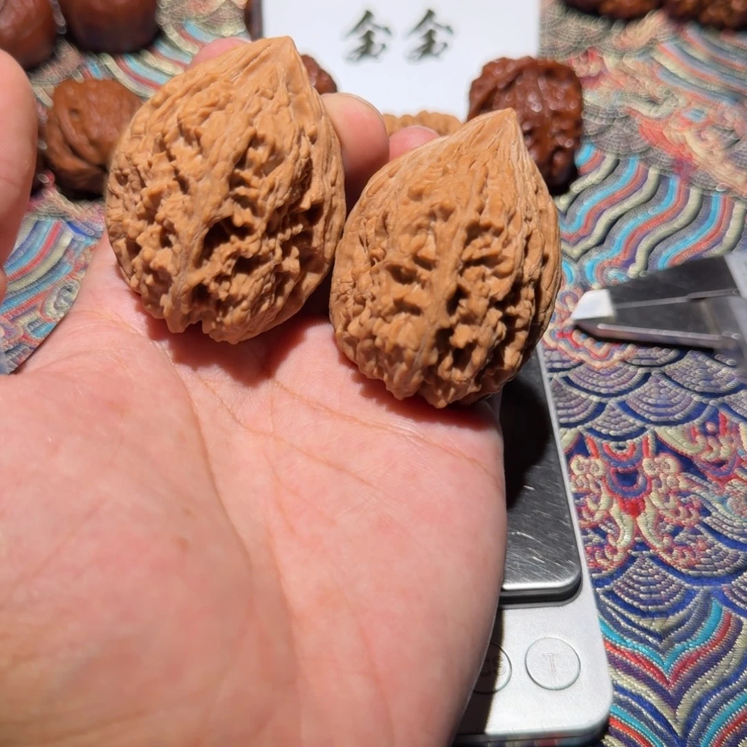 把件核桃539大沽石，尺寸41