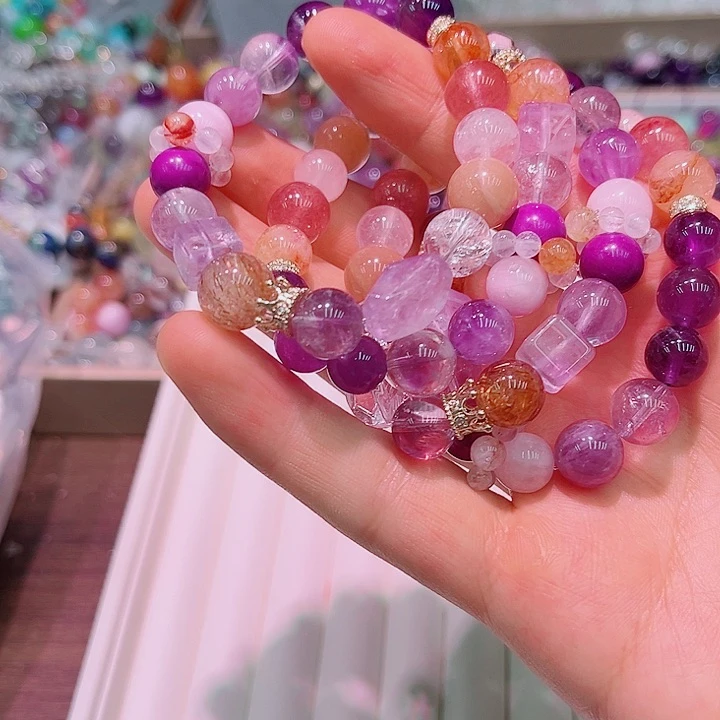 水晶手链未镶嵌227多宝