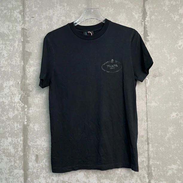 未使用 Prada/普拉达 S*1/Prada普拉达胸前logo圆领短袖/17162
