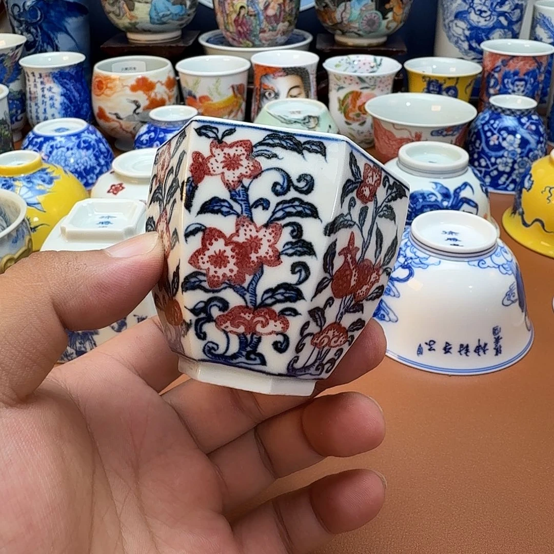 摆件正*景德镇全手工手绘陶瓷