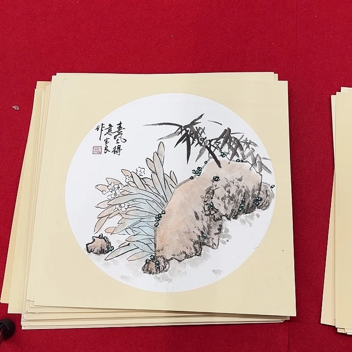国画花鸟等图案38.38
