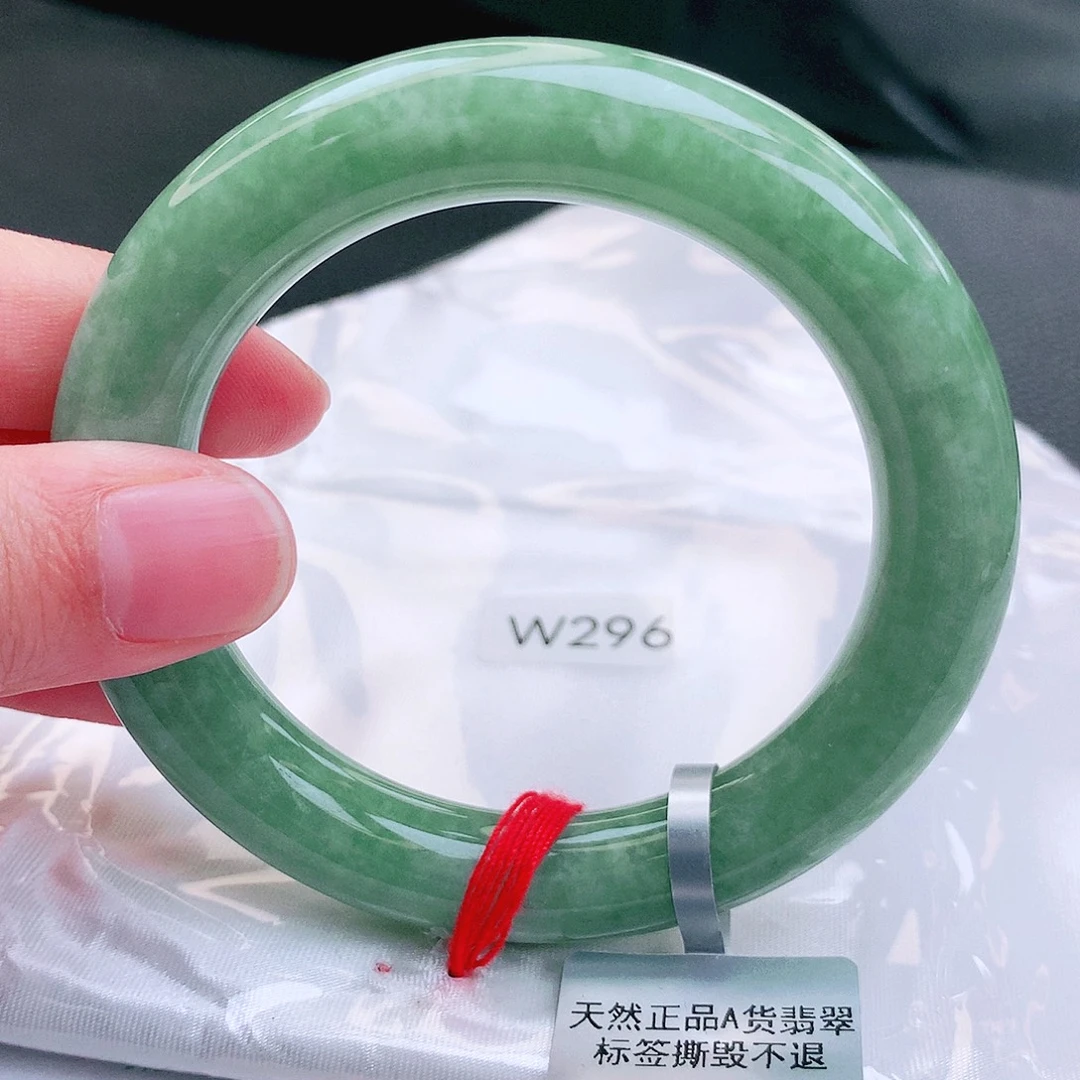 翡翠未镶嵌手镯缅甸天然a货翡翠手镯