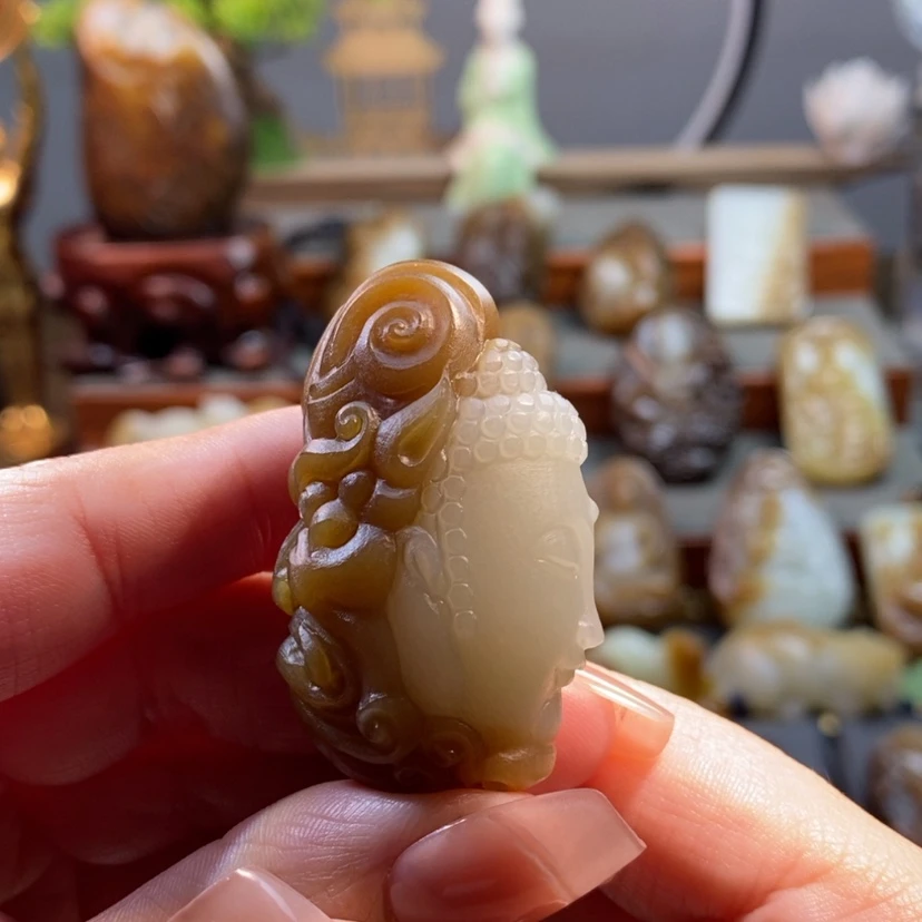 【闪购商品】和田玉（糖玉）吊坠未镶嵌