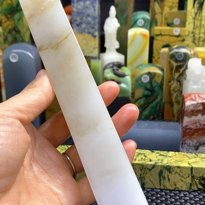 云南石执**悟青田石印章石