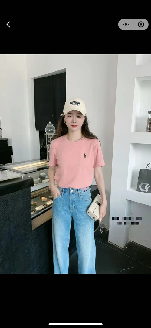 双鱼夏款时尚百搭短袖上衣9063