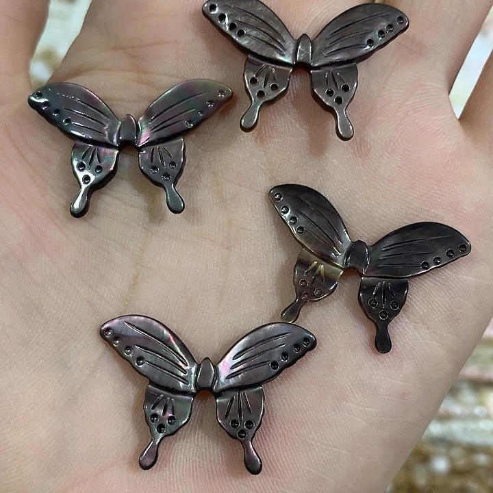 一个大号黑叠贝蝴蝶