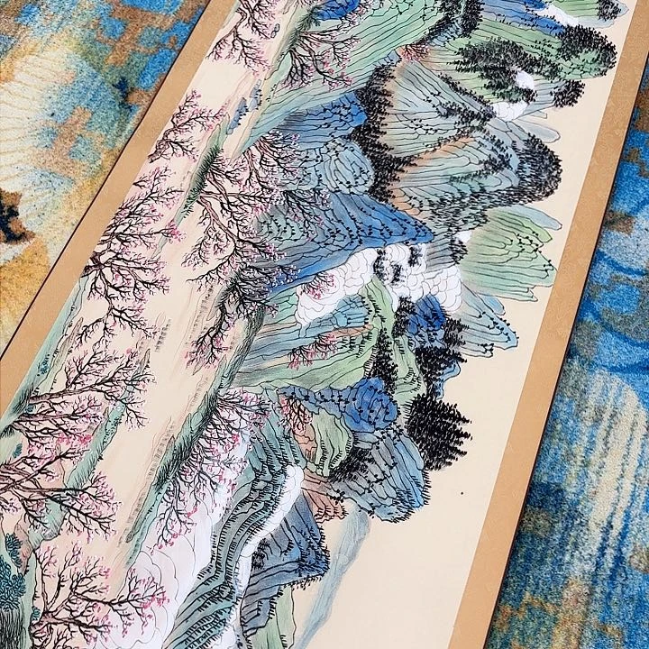 国画东**龙国画作品展！