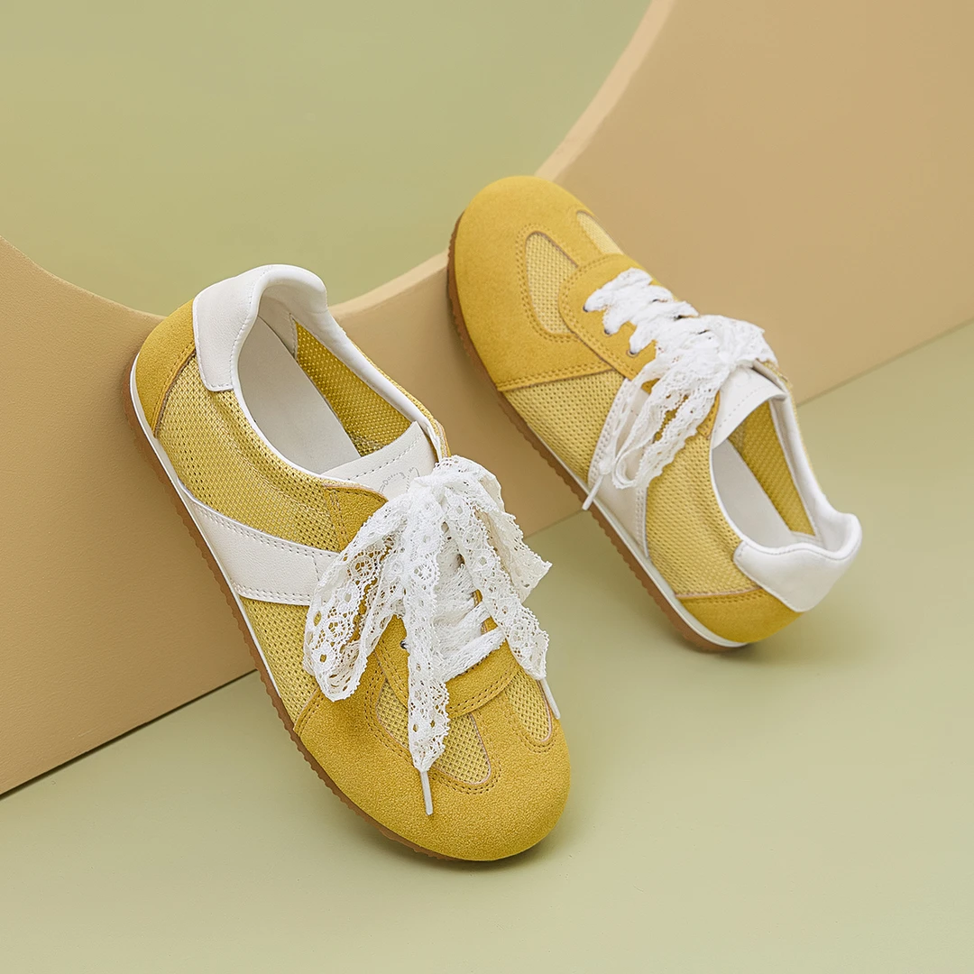 态度女鞋夏季鞋夏季美式耐磨德训鞋透气休闲板鞋板鞋平底单鞋板鞋