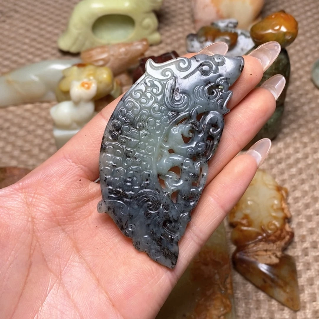 白玉菩提吊坠白玉菩提白玉菩提摆件