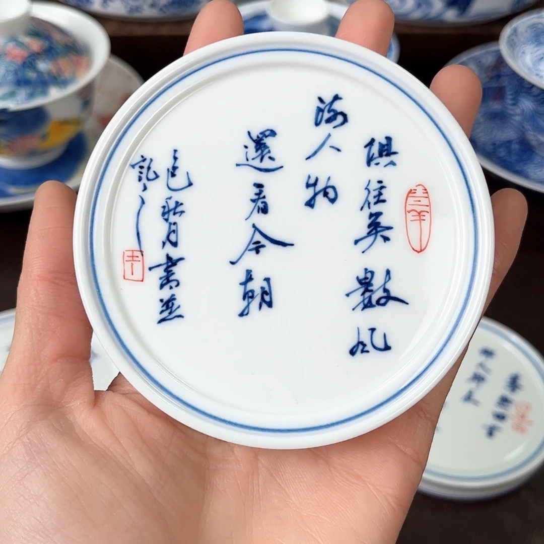 手绘高温瓷器瓷器