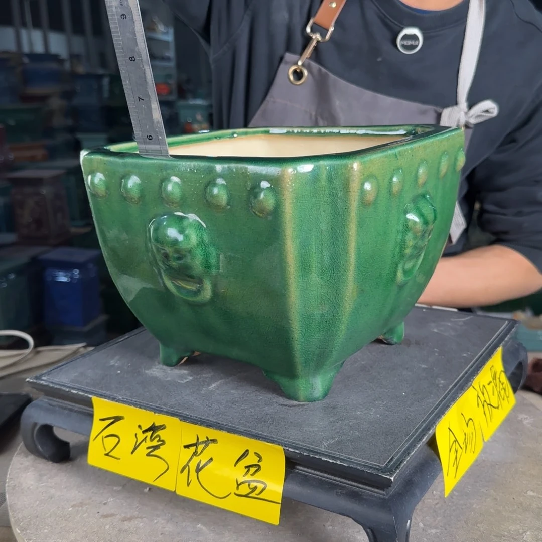 一风堂石湾花盆。微瑕
