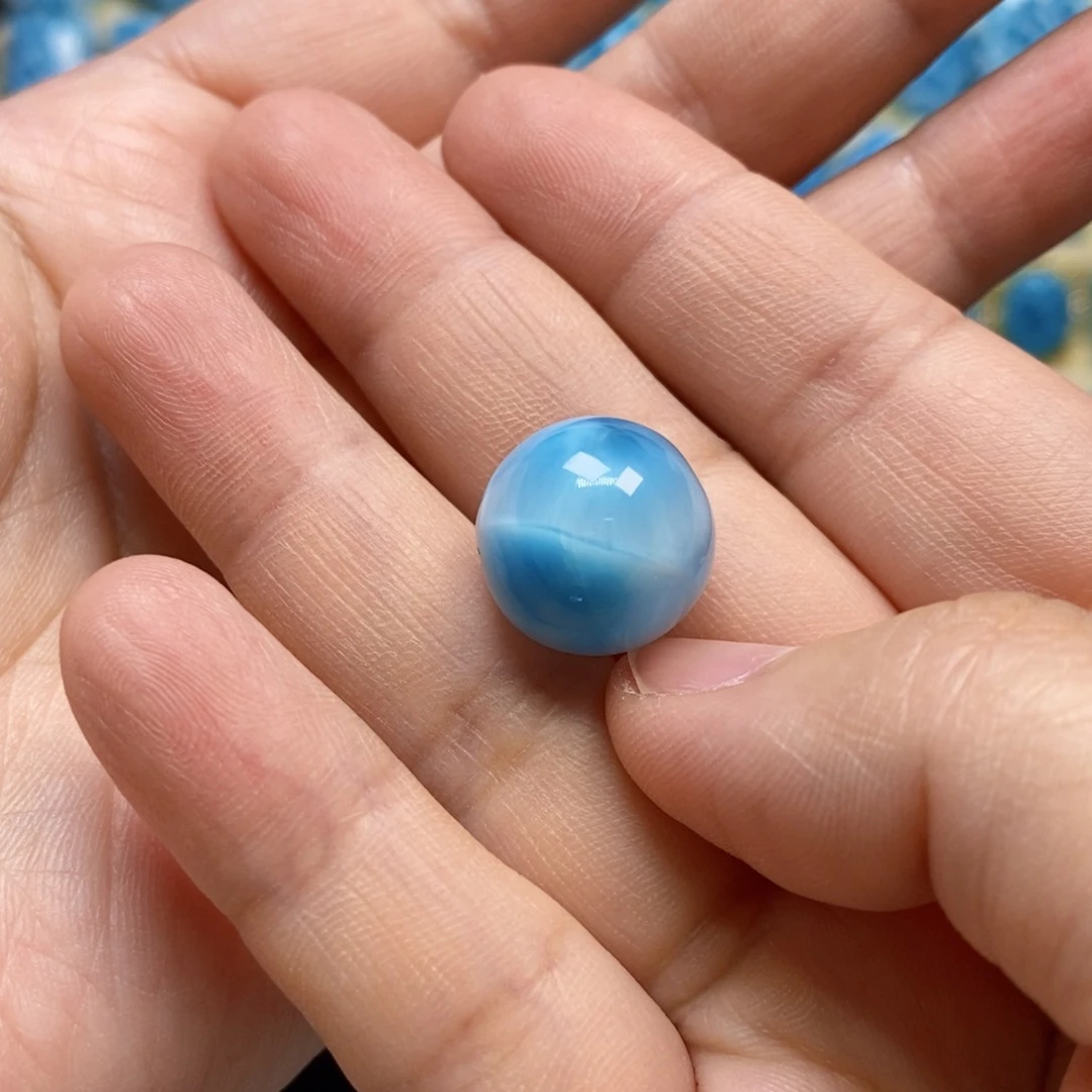 针钠钙石（海纹石）颈饰未镶嵌A****✨