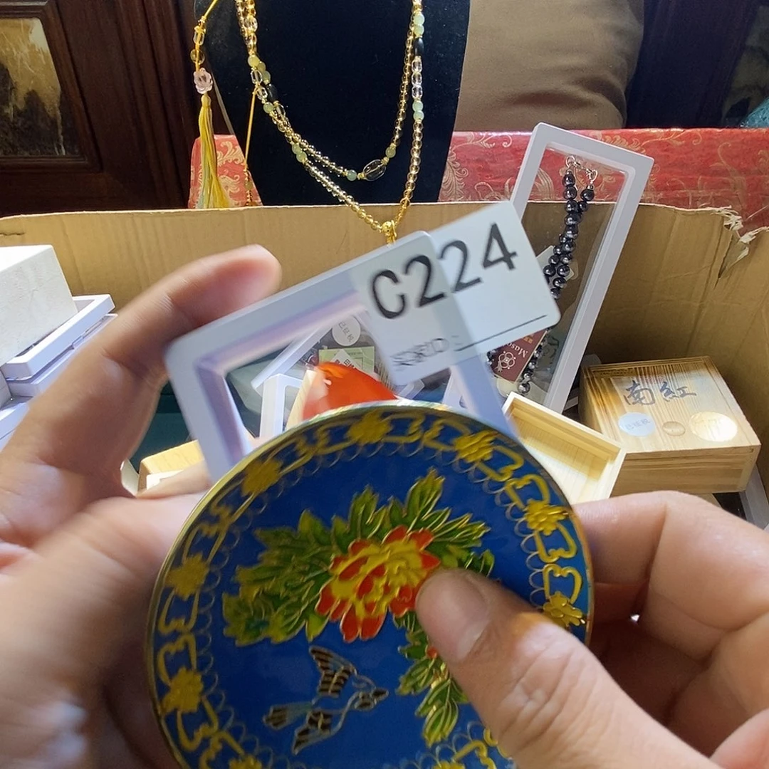 大叶紫檀（黑酸枝木类）时尚饰品c224