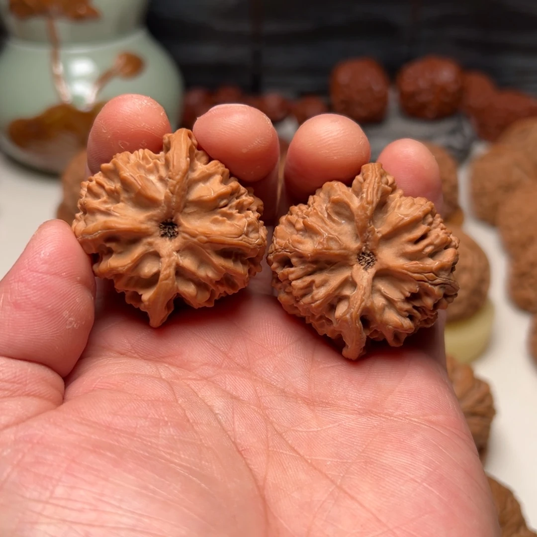 文玩核桃把件42苹果