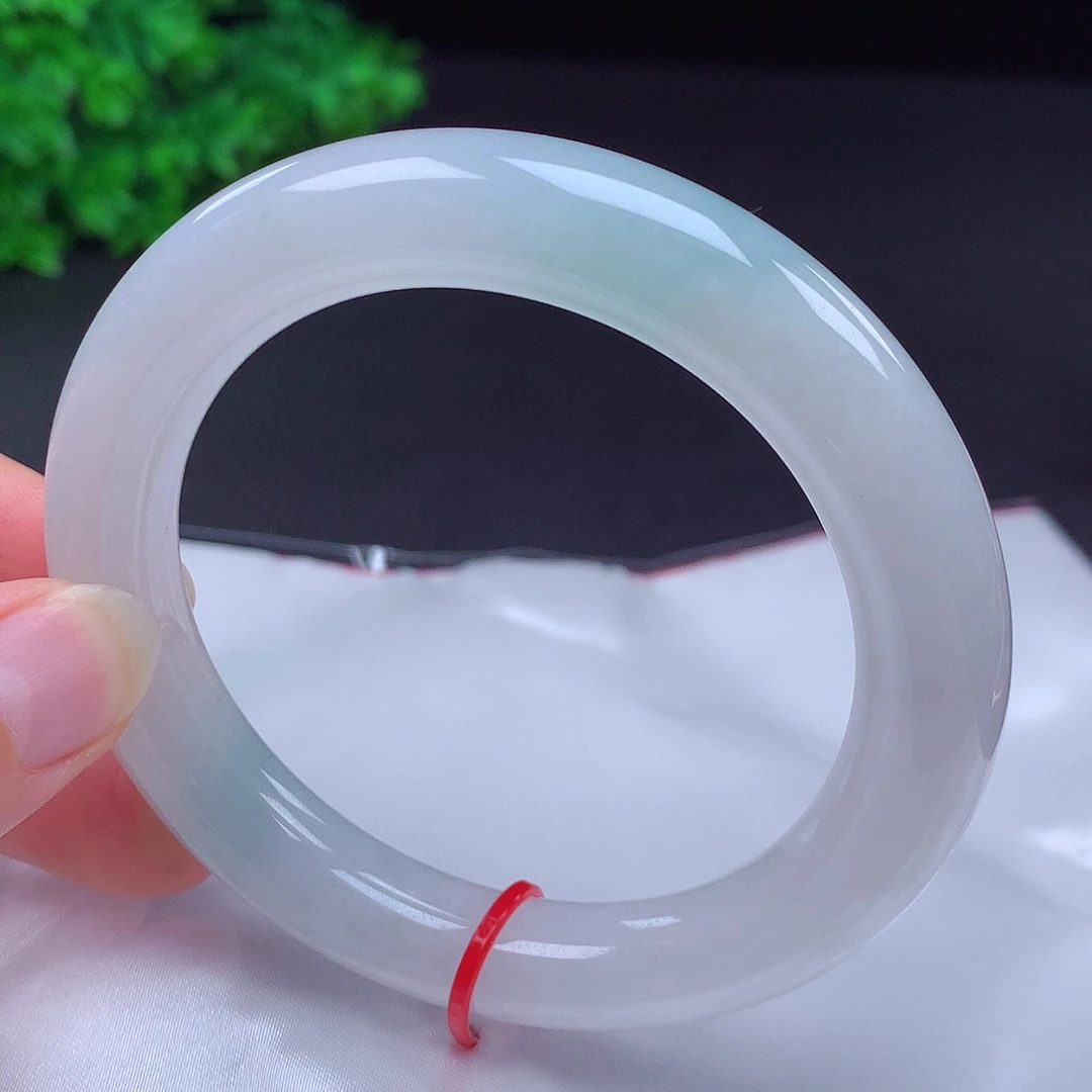 翡翠未镶嵌手镯59圈口437049