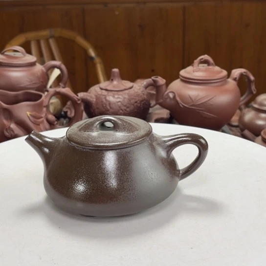 茶壶紫砂紫砂花茶