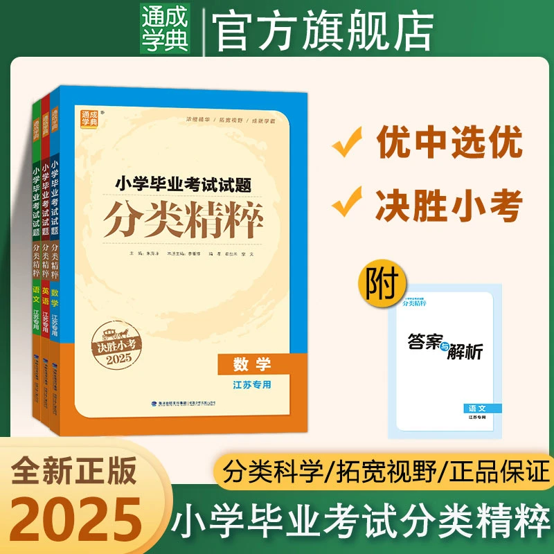 小学毕业考试试题分类精粹通用版小升初语文数学英语知识复习