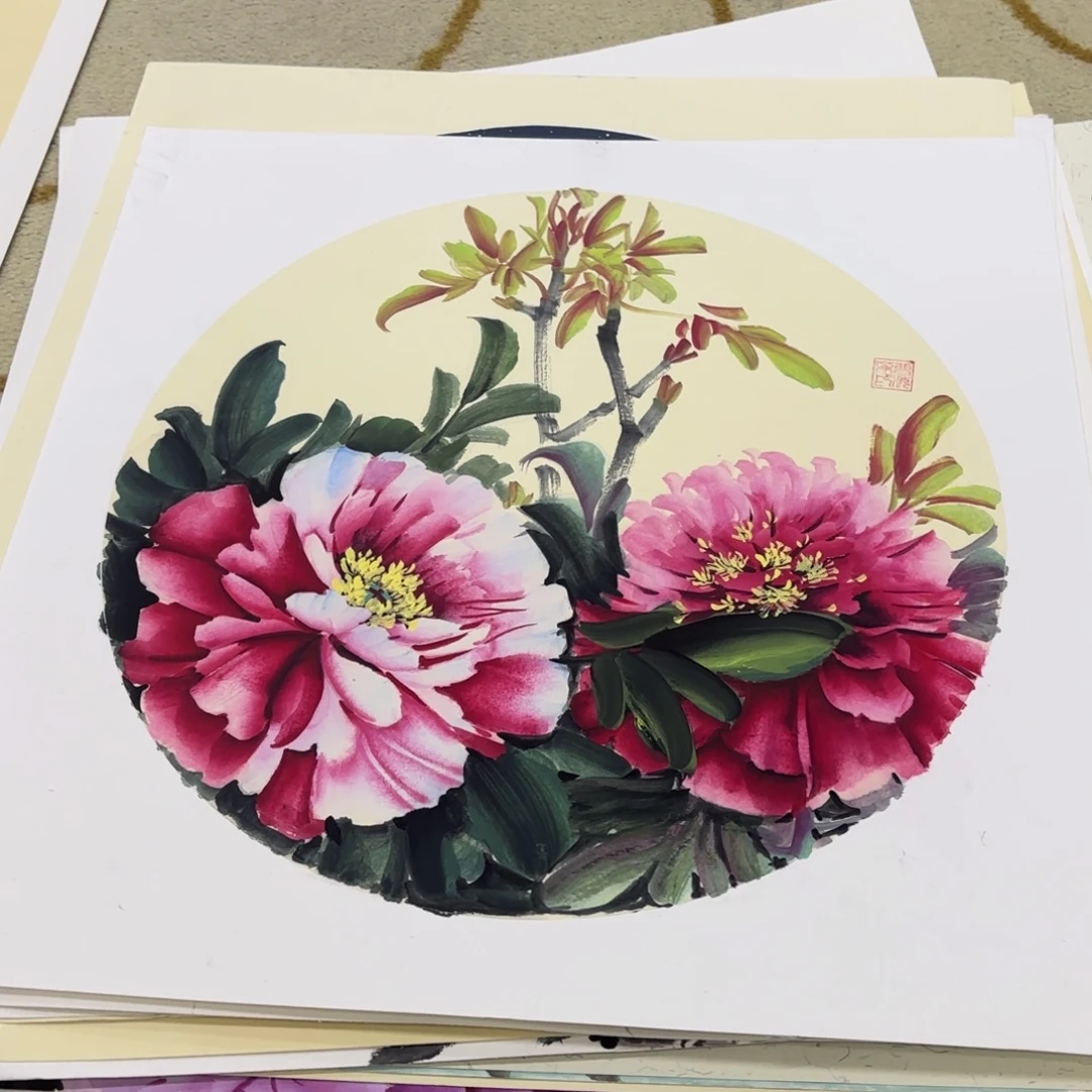 国画50-50卡纸作品童