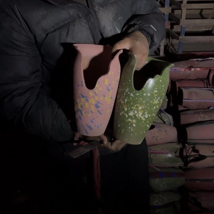 红陶口径 高度 花盆 13 25