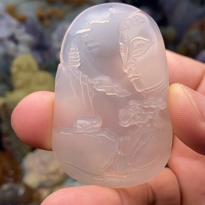 玛瑙/玉髓未镶嵌颈饰