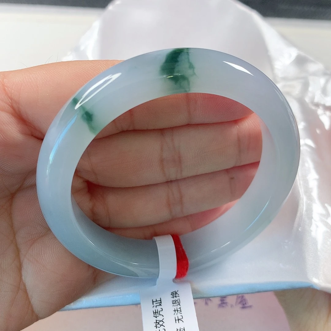 翡翠手镯未镶嵌性价比超高❤️①⑤④