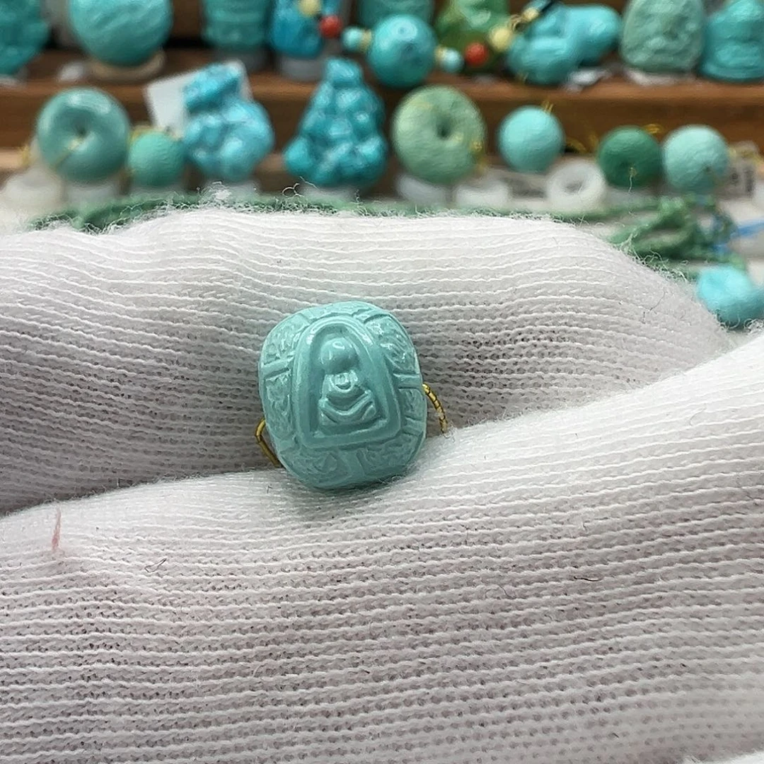 绿松石无相佛 未镶嵌