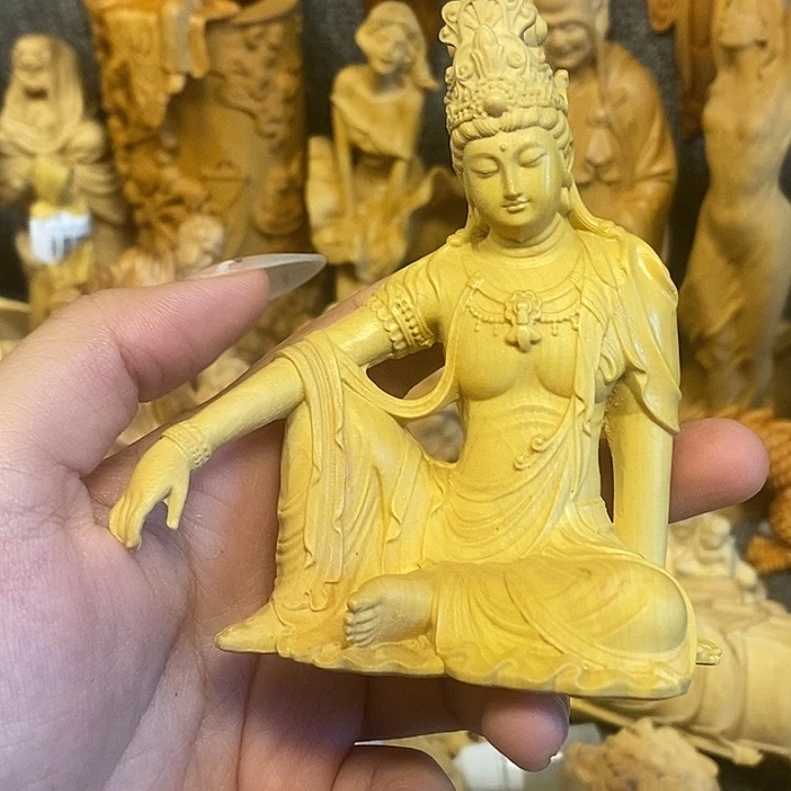 黄杨木黄杨木瑕疵观音