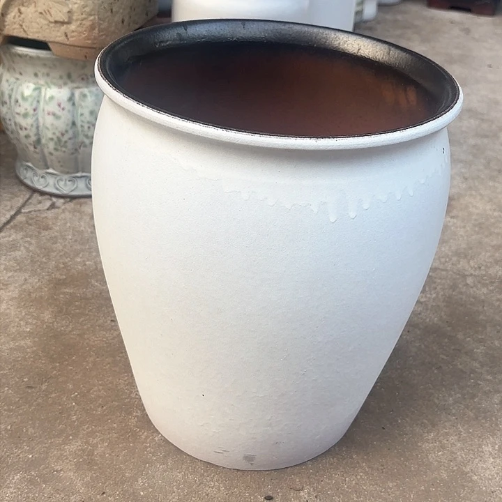 紫砂茶碗大白盆口径25*31