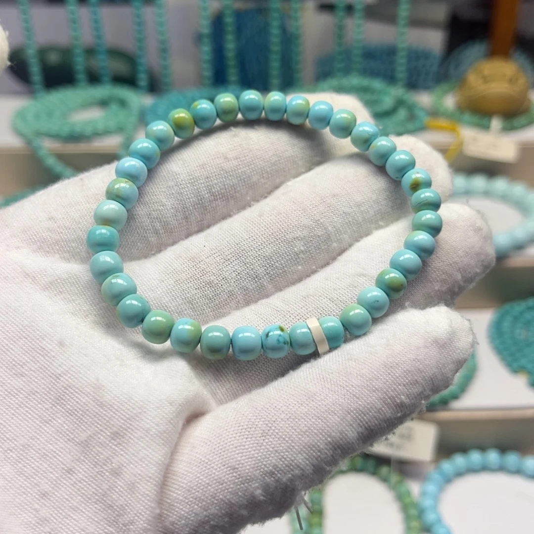 绿松石未镶嵌手链