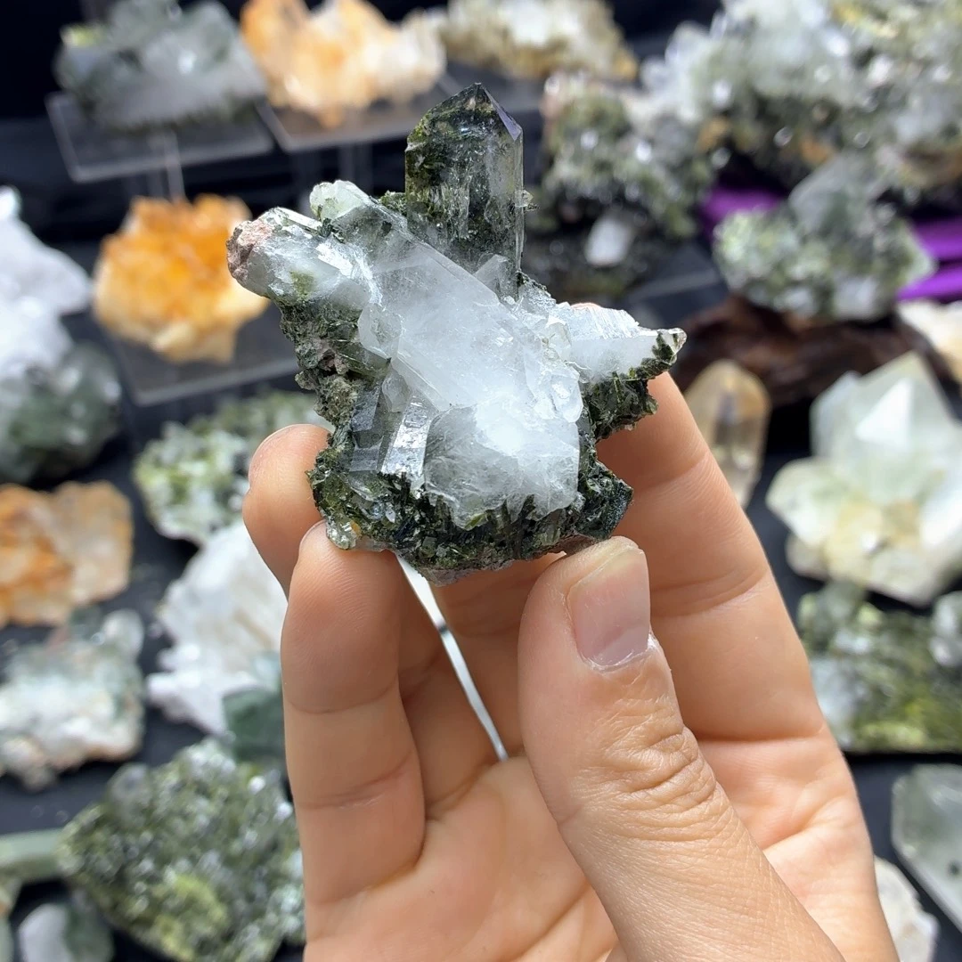 石材超透绿帘共生