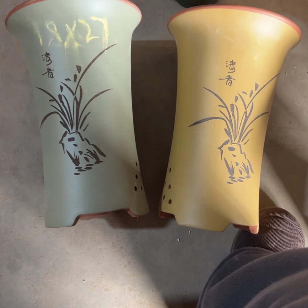 宜兴川阁紫砂花盆