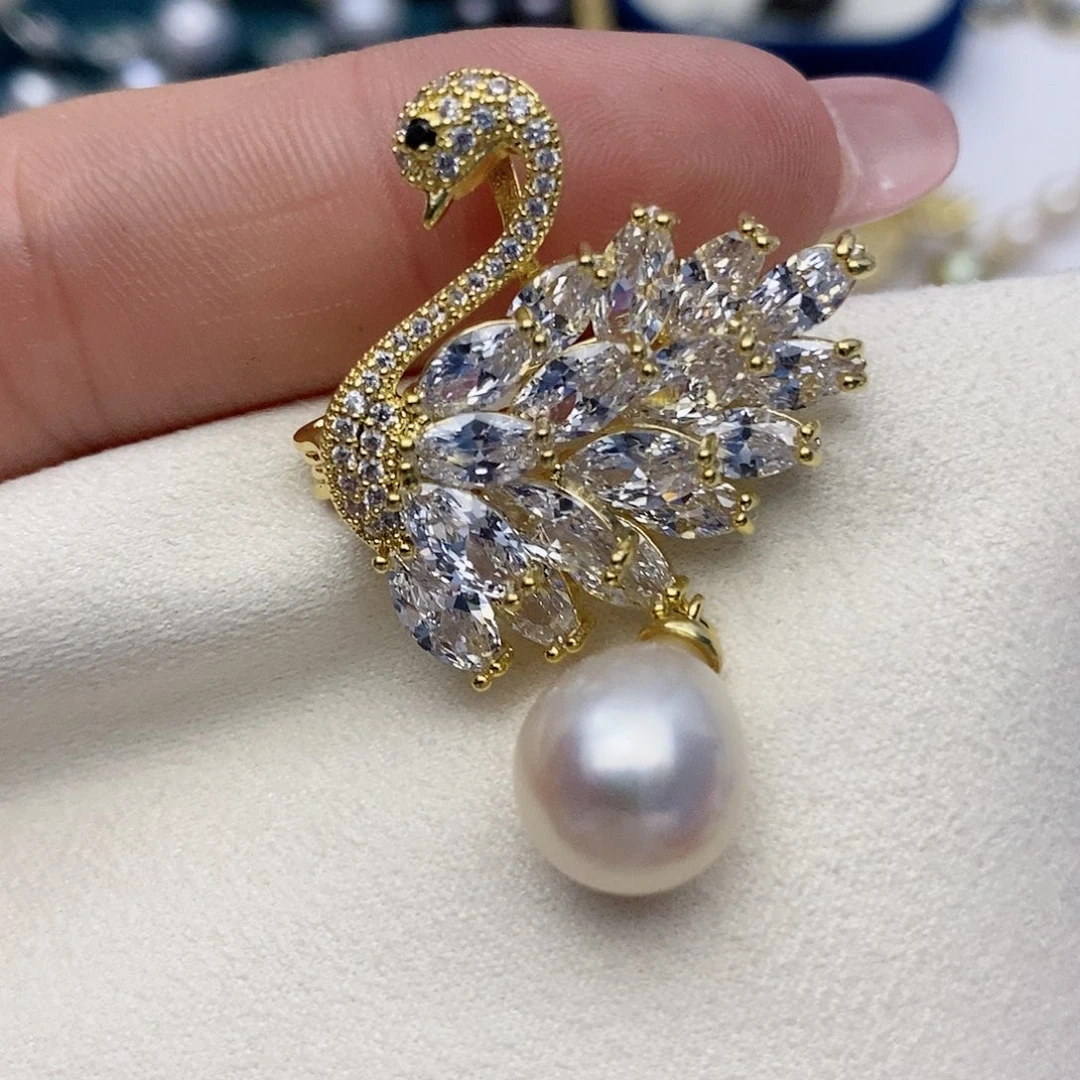 【闪购商品】淡水珍珠胸饰未镶嵌36