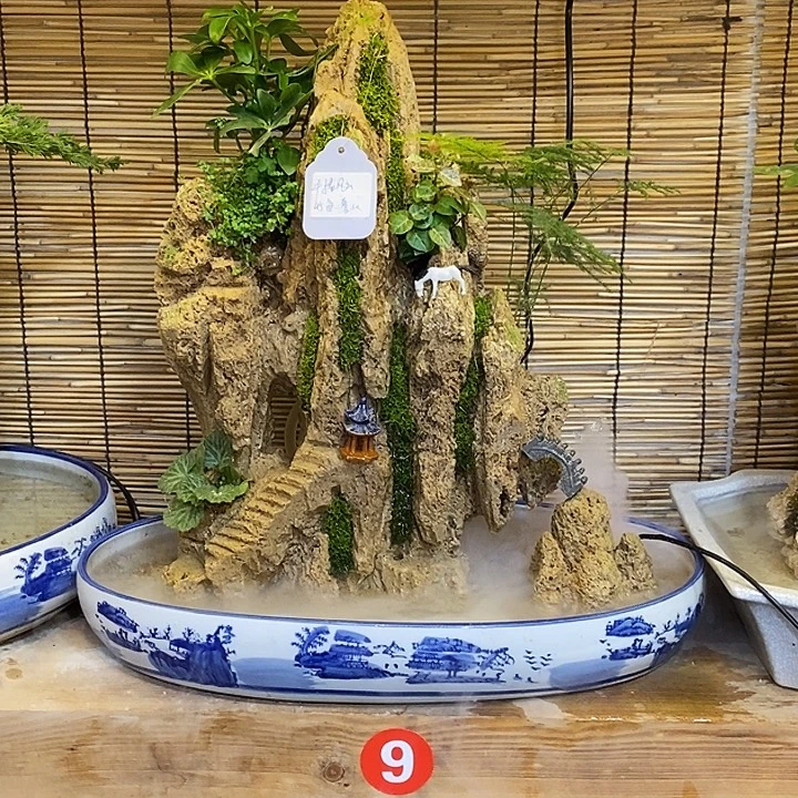 吸水石上水石精雕
