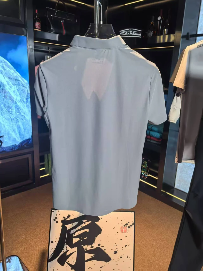 2025年D夏季新款时尚潮流百搭速干凉感透气半袖