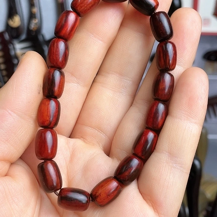 乌木类是****5檀木手串手链