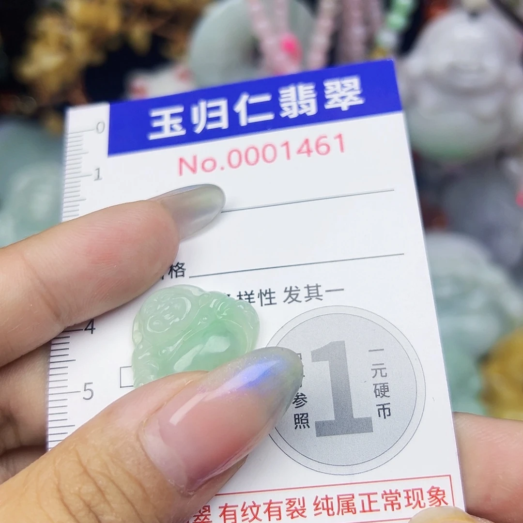 翡翠未镶嵌吊坠(不含链)2111