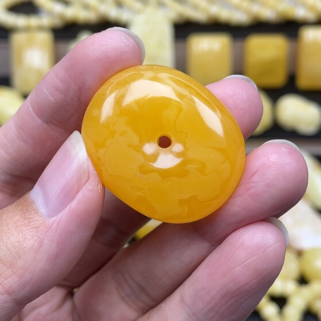 琥珀未镶嵌裸石琥珀蜜蜡