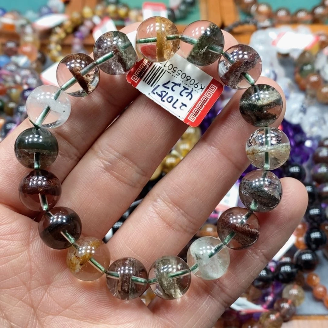 水晶手串未镶嵌天然