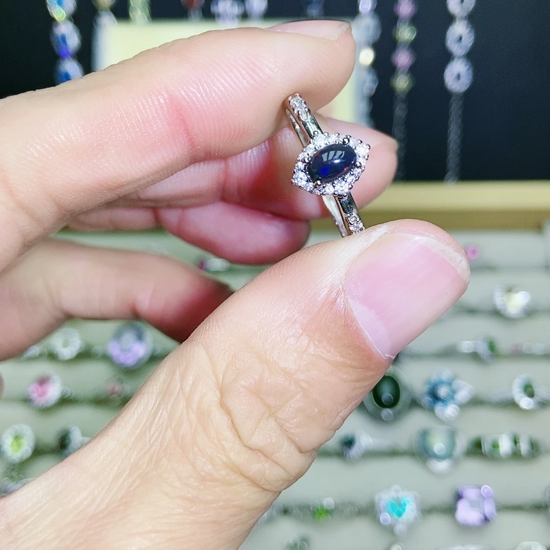 【闪购商品】未镶嵌欧泊戒指