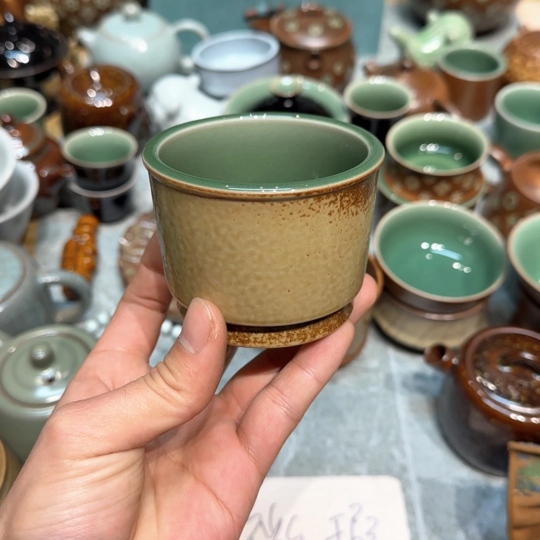 小金茶具青瓷茶器