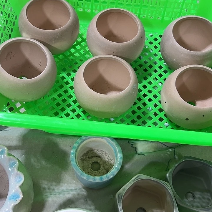 微瑕陶瓷花盆满9.9发