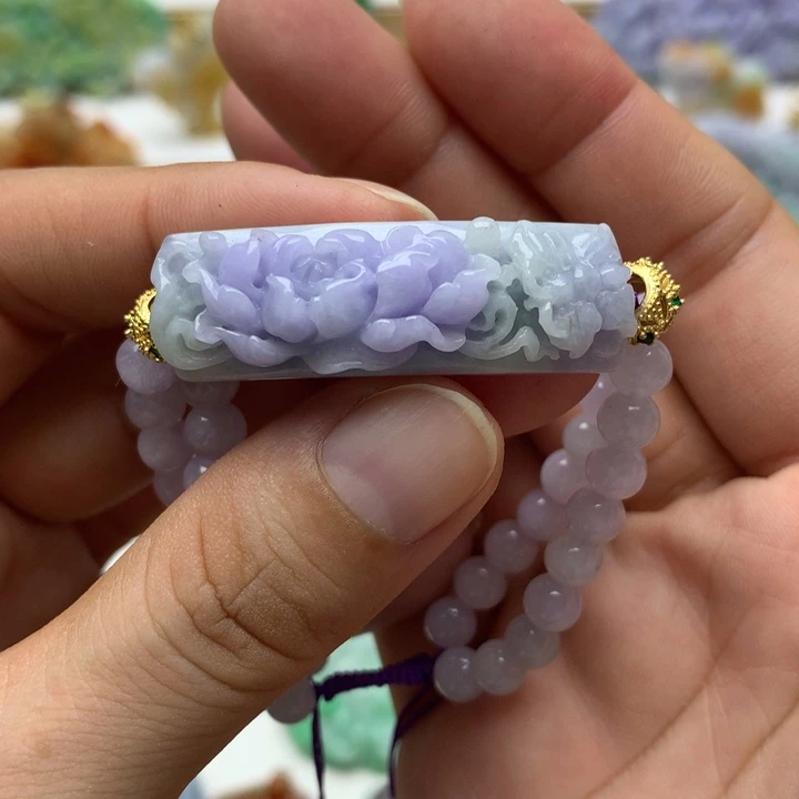 颈饰未镶嵌翡翠翡翠