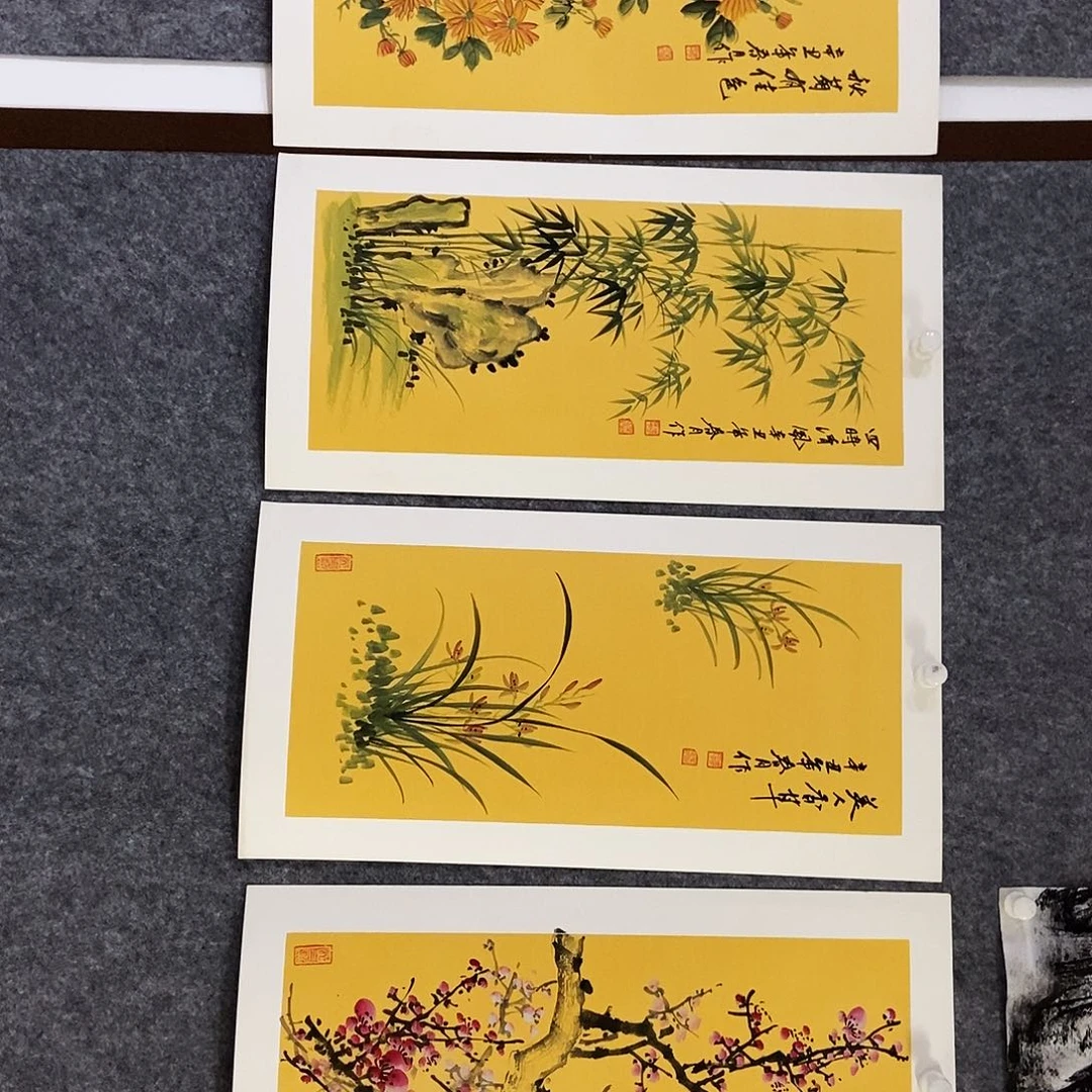 雨***风书法老师书画作品