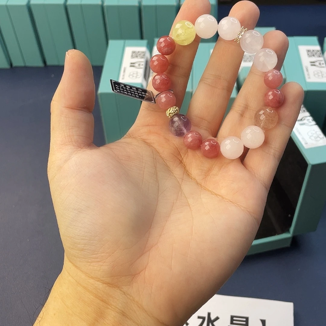 银S925镶嵌手链水晶