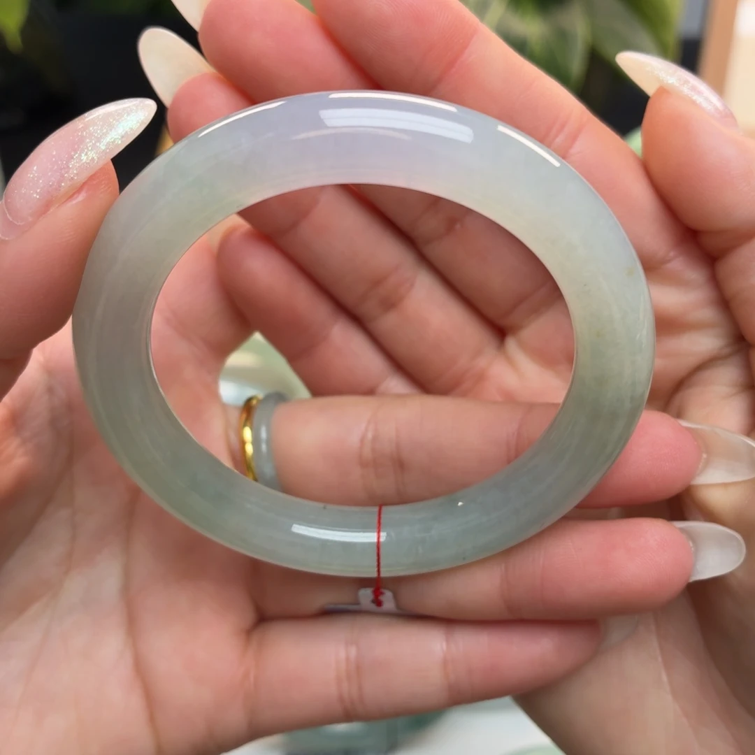 翡翠未镶嵌手镯天然