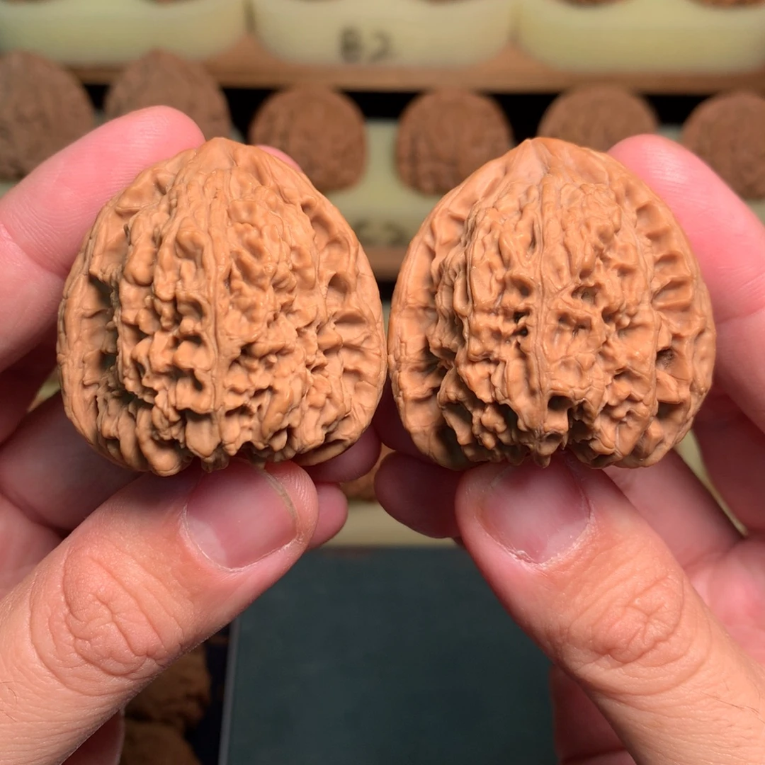 吊坠文玩核桃41.5涿鹿三角南将石全品45.7g