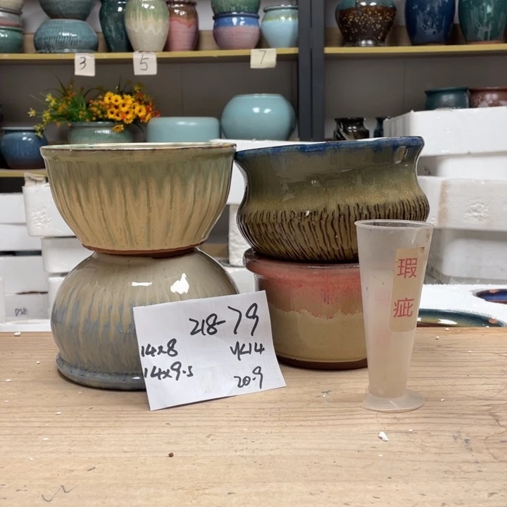 紫砂花盆多肉花盆微瑕79